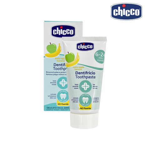  Kem đánh răng hương Chuối - Táo Chicco 6M+ 