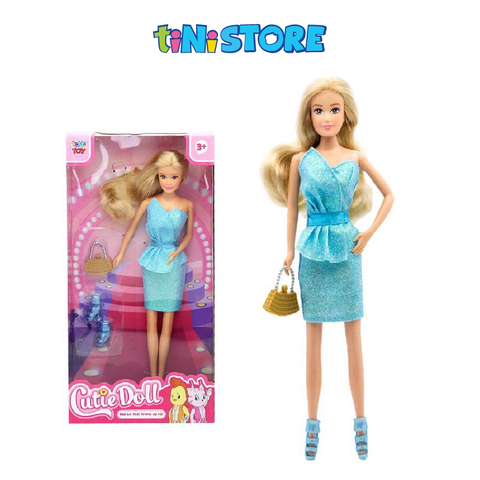  Bộ đồ chơi búp bê thời trang dạ hội cỡ nhỏ TINITOY Cutie Doll (Mẫu ngẫu nhiên) 