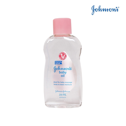  Dầu Massage và dưỡng ẩm Johnson's Baby (200ml) 