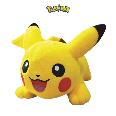  THÚ BÔNG PIKACHU NẰM LỚN 30CM 