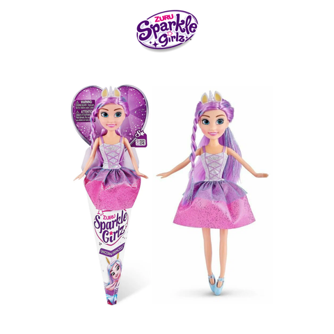  Đồ chơi búp bê công chúa Unicorn Princess 4.7 inch Sparkle Girlz  (Mẫu ngẫu nhiên) 