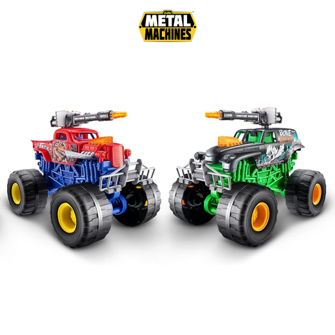  Đồ chơi xe đua Monster Wheels Zuru Metal Machines S1 