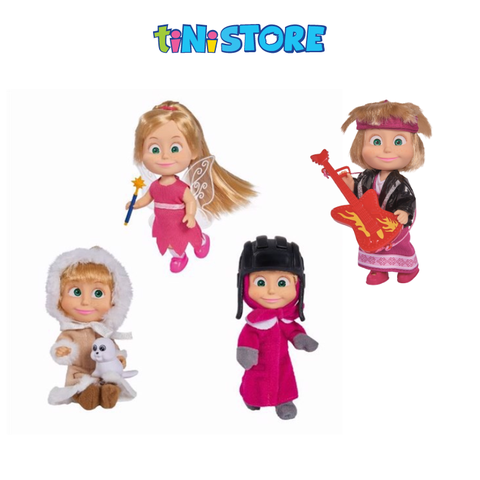  109301680 Đồ Chơi Búp Bê MASHA AND THE BEAR Masha Style (Mẫu ngẫu nhiên) 