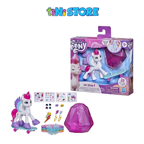  Bộ đồ chơi Zipp phiêu lưu khám phá pha lê kì diệu My Little Pony 