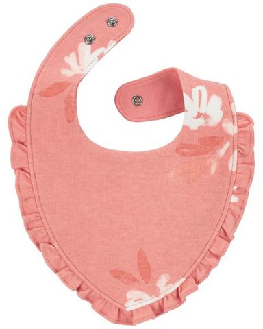  Set 3 Yếm Ăn Dặm Bé Gái Hình Tam Giác Màu Hồng Carter's 0-24M 