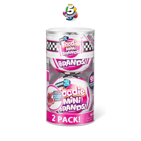  Bộ đồ chơi trứng sưu tập Foodie Mini Brands 5 Surprise S2 (pack 2) 