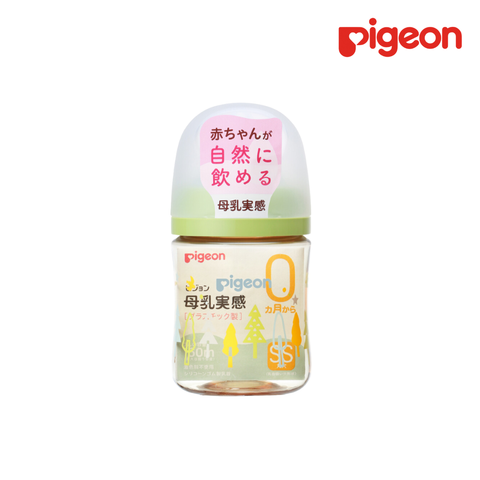  Bình sữa Pigeon PPSU Plus Wn3 phiên bản Nhật 160ml, Hình Cây 