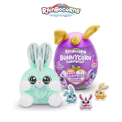 Đồ chơi trứng kỳ lân thỏ con đáng yêu Zuru Rainbocorns Bunnycorn Surprise S1 (Mẫu ngẫu nhiên) 