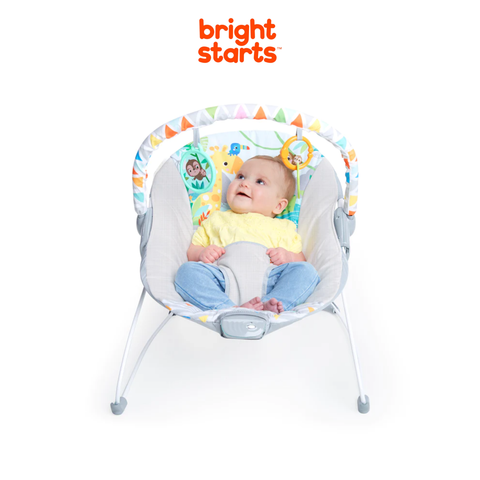  Ghế Rung Họa Tiết Động Vật Vui Nhộn Bright Starts 