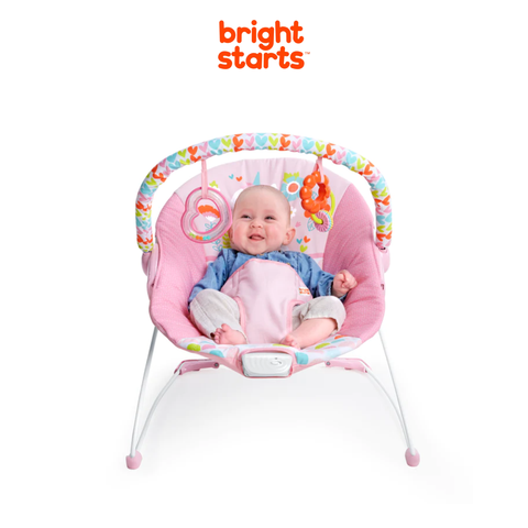  Ghế Rung Họa Tiết Hoa Lá Đáng Yêu Bright Starts 