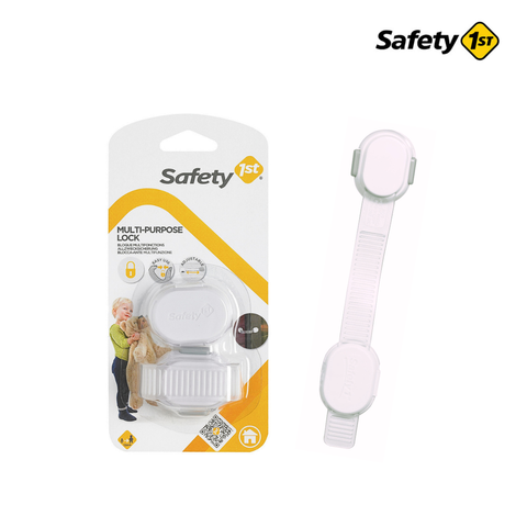  Đồ dùng khóa cửa đa năng màu trắng Safety 1st 