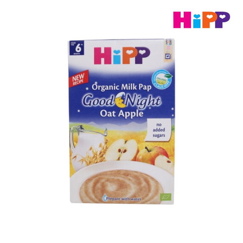  Bột sữa DD Chúc ngủ ngon HiPP Organic - Yến mạch, táo tây 250g 