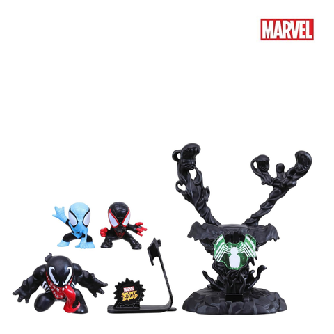  Đồ chơi mô hình siêu anh hùng Stunt Squad Spider-Man,Miles Morales vs Ultron Marvel 