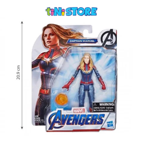  Đồ chơi siêu anh hùng Captain Marvel 15cm AVENGERS 