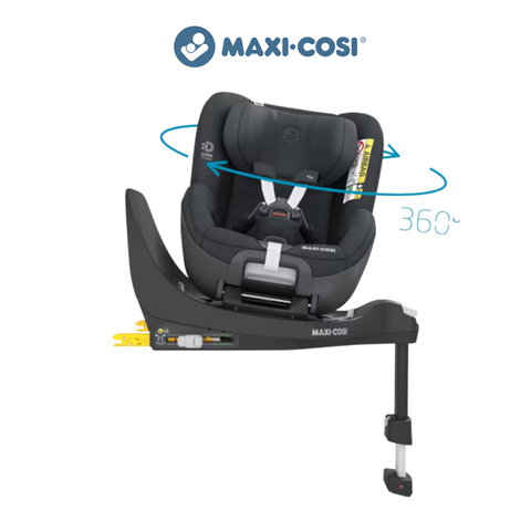  Ghế ngồi xe hơi cho bé Pearl 360 màu than chì Maxi-Cosi (không bao gồm chân đế và bộ chuyển đổi) 