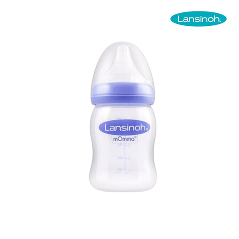  BÌNH SỮA LANSINOH VỚI NÚM TI NATURALWAVE 160ML 