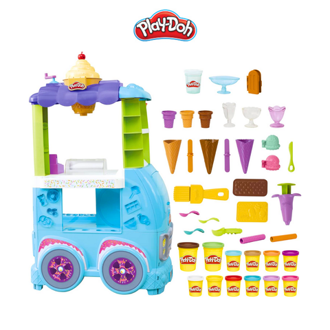  Bộ đồ chơi đất nặn xe kem khổng lồ Play-Doh F1039 