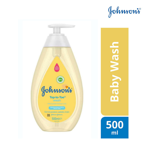  Sữa tắm gội toàn thân Johnson's Baby 500ml 