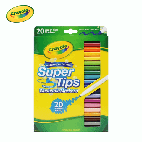  Bút lông 20 màu Crayola Supertips 588106 