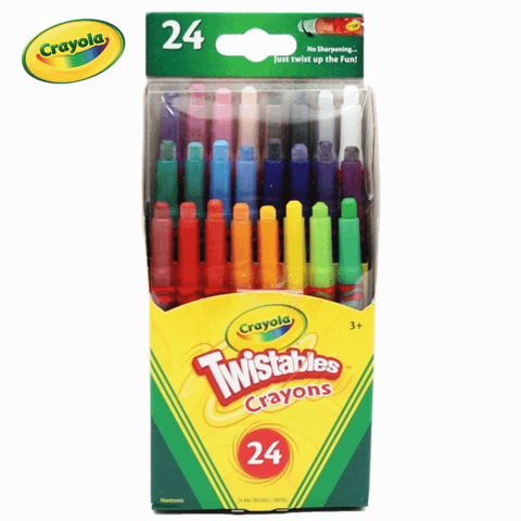  Bộ bút sáp vặn mini 24 màu Crayola 529724 