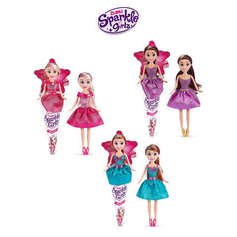  Đồ chơi búp bê công chúa Princess Cone 10.5 inch Sparkle Girlz (Giao mẫu ngẫu nhiên) 