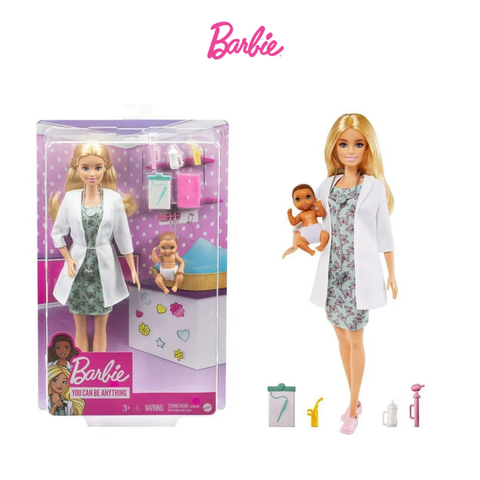  Bộ đồ chơi búp bê bác sĩ nhi khoa Barbie 