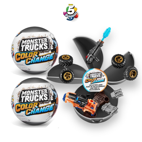  Bộ đồ chơi trứng sưu tập xe đua quái vật đổi màu 5 Surprise S3 (pack 2) 