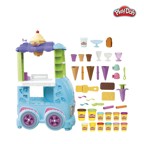  Bộ đồ chơi đất nặn xe kem khổng lồ Play-Doh F1039 