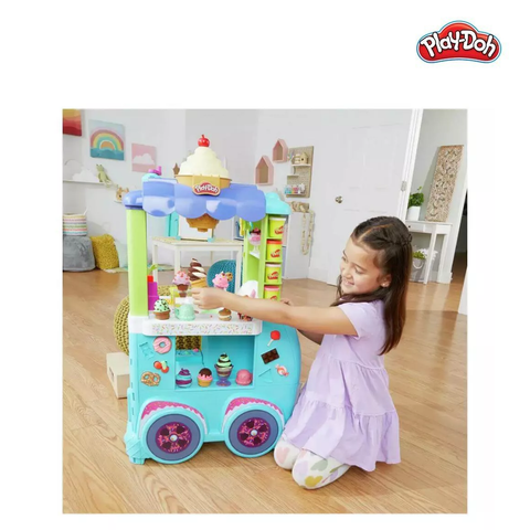  Bộ đồ chơi đất nặn xe kem khổng lồ Play-Doh F1039 