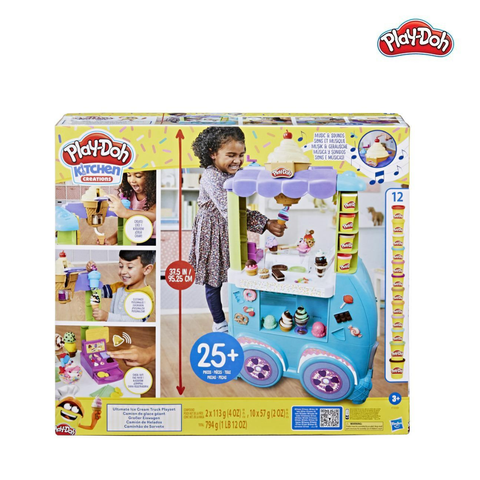  Bộ đồ chơi đất nặn xe kem khổng lồ Play-Doh F1039 