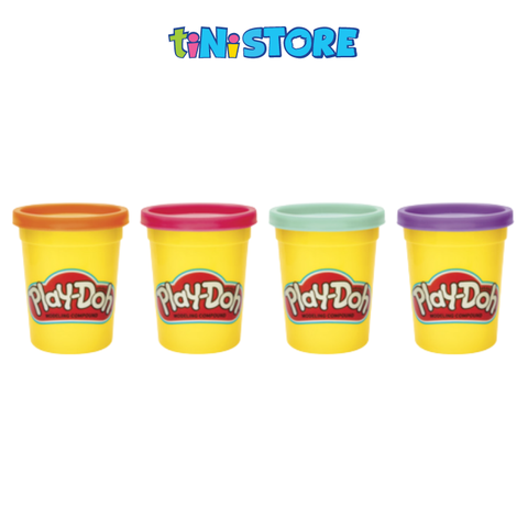  Bộ đồ chơi đất nặn 4 màu pastel Play-Doh (4x4oz) 