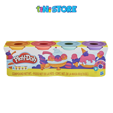  Bộ đồ chơi đất nặn 4 màu pastel Play-Doh (4x4oz) 