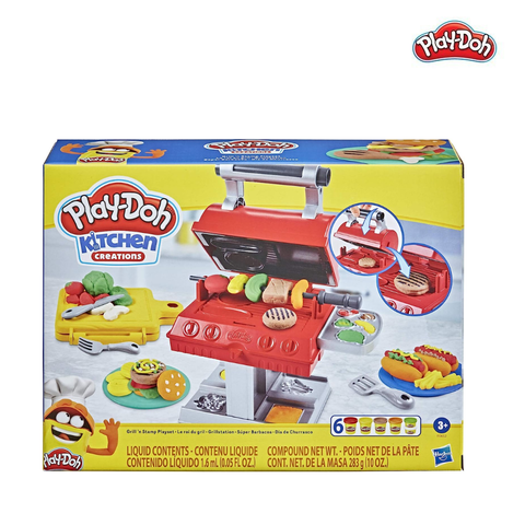  Bộ đồ chơi đất nặn lò nướng BBQ Play-Doh 