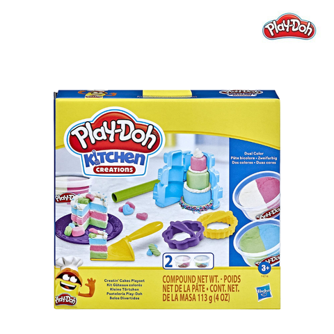  Bộ đồ chơi đất nặn làm bánh sinh nhật Play-Doh 