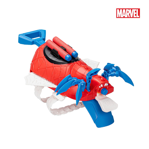  Bộ đồ chơi mô hình bắn tơ Mech Strike Spider-Man Marvel 