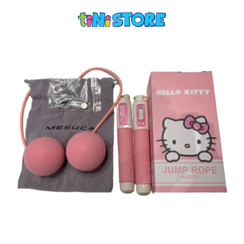  Đồ chơi dây nhảy không dây đếm bước Hello Kitty Mesuca 