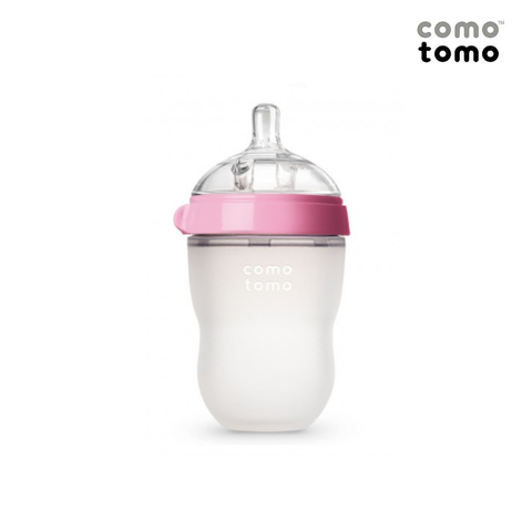  Bình sữa silicone Comotomo 250ml - Hồng 