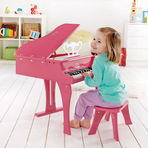  Đồ chơi đàn dương cầm màu hồng HAPE 