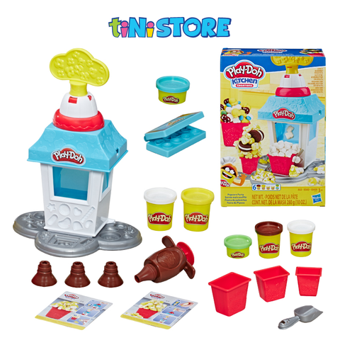  Bộ đồ chơi đất nặn máy làm bắp rang bơ PLAY-DOH 