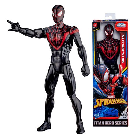  Đồ chơi chiến binh Titan Miles Morale 30 cm Spiderman 