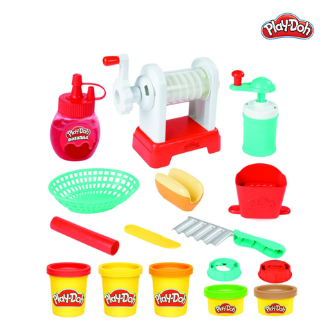  Bộ đồ chơi đất nặn máy làm khoai tây lốc xoáy Play-Doh 