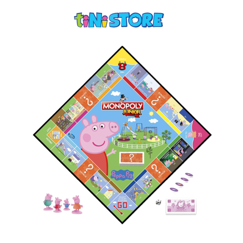  Bộ đồ chơi cờ tỷ phú hình Peppa Pig Monopoly 