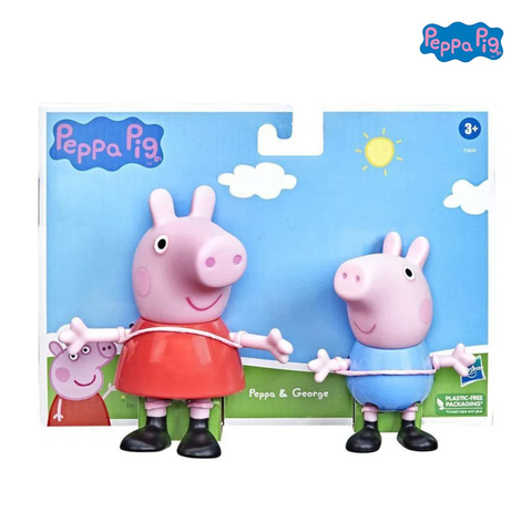  Bộ đồ chơi mô hình Peppa Pig và George 