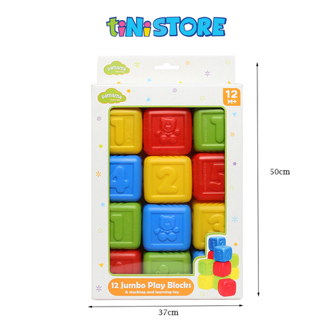  Bộ đồ chơi xếp hình khối màu sắc Pamama (P0105) 