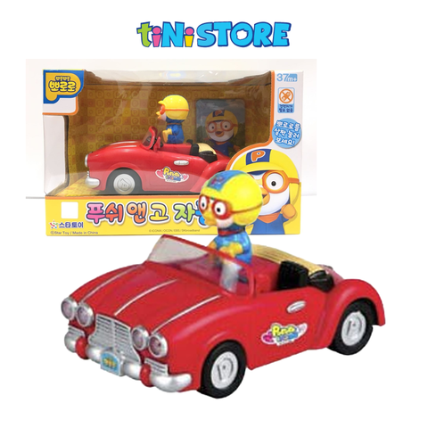  ĐỒ CHƠI PORORO PUSH AND GO CAR ( RED/ BLUE) PRM210390 