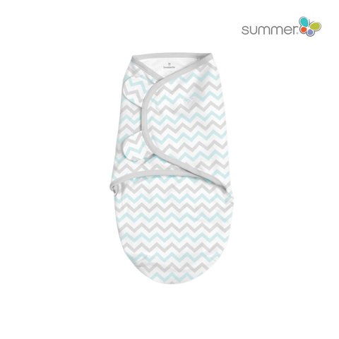  Chăn quấn Teal Chevron S/M 