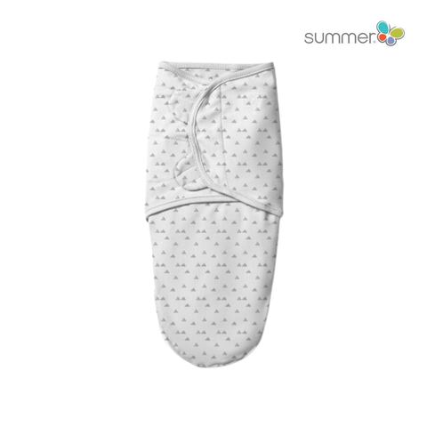  Chăn quấn đơn Luxe Grey Triangle - S/M Summer Infant 