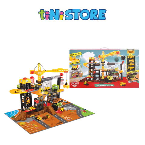  Bộ Đồ Chơi Công Trường DICKIE TOYS Construction Playset 203729010 