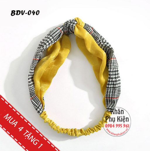 Băng Đô Vải Cài Tóc - Mã BDV040