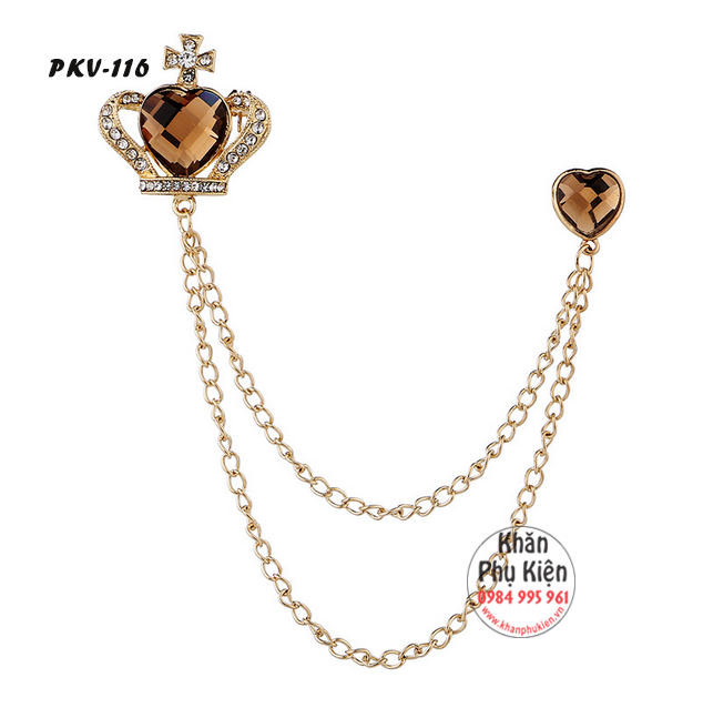 Phụ Kiện Cài Áo Vest Nam - Mã PKV116